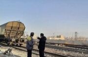توقف قطار خاوران- مشهد در پی خروج چند محور از خط| اعزام مسافران با قطار جایگزین