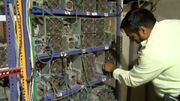 کشف ۱۲۰ دستگاه ماینر قاچاق در بندرلنگه