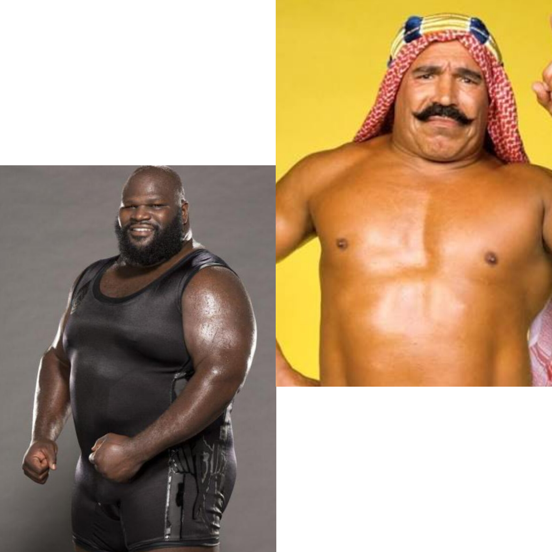 مرحله دوم بهترین کشتی کج کار مرد تاریخ : آیرون شیخ .vs مارک هنری