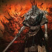 قطعه Gwyn, Lord of Cinder از بازی دارک سولز یک تم باس فایت