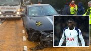 حادثه رانندگی برای بازیکنان تاتنهام؛ فراری ۴۰۰ هزار پوندی راندل کولو موانی درهم شکست / عکس