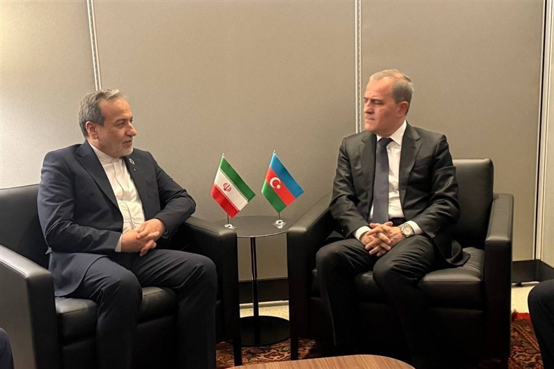 دیدار وزیر خارجه ایران و آذربایجان در حاشیه مجمع عمومی سازمان ملل