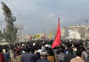 ادامه تحصن حزب وحدت مسلمین در واکنش به کشتار شیعیان پاراچنار