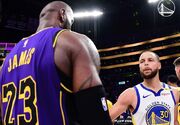 دوئل دیگری از لبران جیمز و استیفن کری در NBA