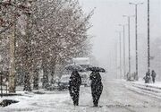 هواشناسی ایران۱۴۰۳/۱۲/۲۱؛بارش برف و باران در ۲۶ استان