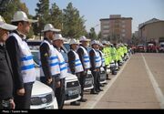 رزمایش طرح ترافیکی نوروز ۱۴۰۴ در استان سمنان برگزار شد+تصویر