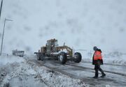 استقرار 35 اکیپ راهداری در گردنه‌های برف‌گیر گلستان
