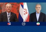پزشکیان سالروز پیروزی انقلاب کوبا را تبریک گفت