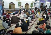 مشارکت چشمگیر دانش‌آموزان بوشهری در آیین اعتکاف+تصویر