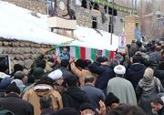 طالقان در بدرقه شهید شریعتمداری؛ عطر شهادت در کوچه‌ها پیچید