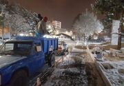عملیات نجات در برف بی‌سابقه خراسان جنوبی/خیابان‌ها و جاده‌ها باز شدند