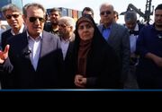 بازدید وزیر راه از بندر شهید رجایی؛ تأکید بر تقویت زیرساخت‌های بندری