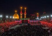 سازه گنبد جدید حرم امام حسین (ع) آماده شد
