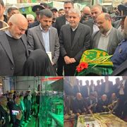 حضور وزیر میراث فرهنگی در حرم مطهر حضرت سبزقبا(ع) دزفول