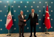 دیدار عراقچی با وزیر خارجه ترکیه