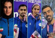 دوومیدانی داخل سالن آسیا| پایان کار ایران با یک مدال نقره و 3 برنز