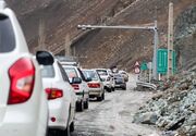 باران در محورهای 6 استان