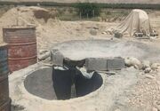 سه حلقه چاه غیرمجاز در بستر رودخانه دالکی دشتستان مسدود شد