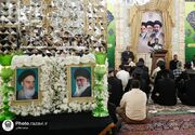 میثاق غدیر در سایه‌سار روح‌الله؛ طنین نغمه‌های ولایی در حرم رضوی