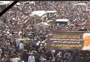 مراسم تشییع پیکر آیت الله العظمی فیاض در کاظمین