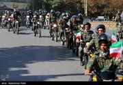 برپایی رژه موتورسواران مازندران و اعلام آمادگی "جان فدایان انقلاب"