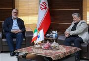 دیدار رئیس دانشگاه آزاد و استاندار تهران