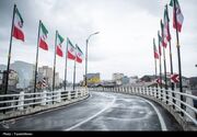 پل روگذر آیت‌الله رودباری به شبکه حمل‌ونقل شهری رشت پیوست