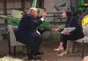 ببینید| ترامپ وسط مصاحبه کم آورد و قهر کرد