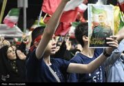 شبی متفاوت در صدمین «حماسه خیابان» کردستان+فیلم