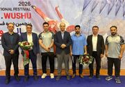 تقدیر فدراسیون ووشو از محمدسیفی و ملکی