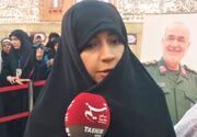 دختر شهید سلامی برمزار پدر؛روایت وداع بافرمانده‌ای ازجنس مجاهدت وایمان