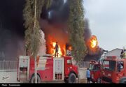فوت 5 نفر در حادثه آتش‌سوزی و انفجار فرون‌آباد