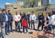 بازدید رئیس کمیته پارالمپیک از اردوی تیم‌ ملی پارادوومیدانی بانوان