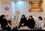 دیدار مسئولان بنیاد شهید با خانواده شهدای جنگ در شهرری