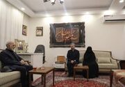 سرلشکر عبداللهی با خانواده شهید پاکپور دیدار کرد