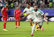 کامبک الجزایر مقابل اردن با دو ضربه کرنر