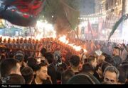 آیین سنتی مشعل‌گردانی در شهر ری؛ شب تاسوعا