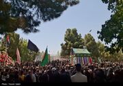 عزاداری گنابادی‌ها در چهارمین حریم رضوی کشور+تصاویر