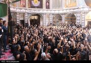 عزاداری سنتی کاشانی‌ها روز تاسوعا در تیمچه امین‌الدوله+تصاویر