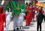 آیین باشکوه تعزیه‌خوانی ظهر عاشورا در بندر دیر برگزار شد