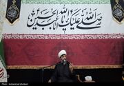 آیین شام غریبان در حرم مطهر حضرت حسین بن موسی الکاظم(ع) طبس