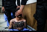 ببینید| پایان جولان شرور قمه‌به‌دست در نیروی‌هوایی تهران