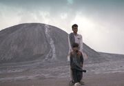 ببینید|‌گل‌فشان مکران دوباره بیدار شد