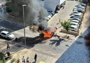 ببینید|انفجار خودرویی دیگر در سرزمین‌های اشغالی؛ یک نفر کشته شد
