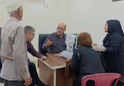 خدمات جهادی چشم‌پزشکی در شبانکاره دشتستان