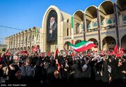 سی‌بی‌سی: سوگواران رهبر شهید خواستار انتقام از اسرائیل و آمریکا شدند