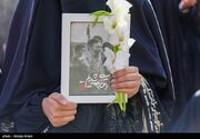 حرکت پرشور کاروان‌ وفادار ایلام برای وداع با رهبر شهید