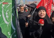 ببینید| وداع باشکوه ایرانیان با رهبر شهید در خیابان‌های تهران