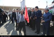 سنندج در اشک و احترام؛ بدرقه زائران به وداعی تاریخی با رهبر شهید انقلاب+فیلم