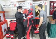 اجرای طرح حافظ در کاشان/300مورد بازدید آتش‌نشانی از هیئات